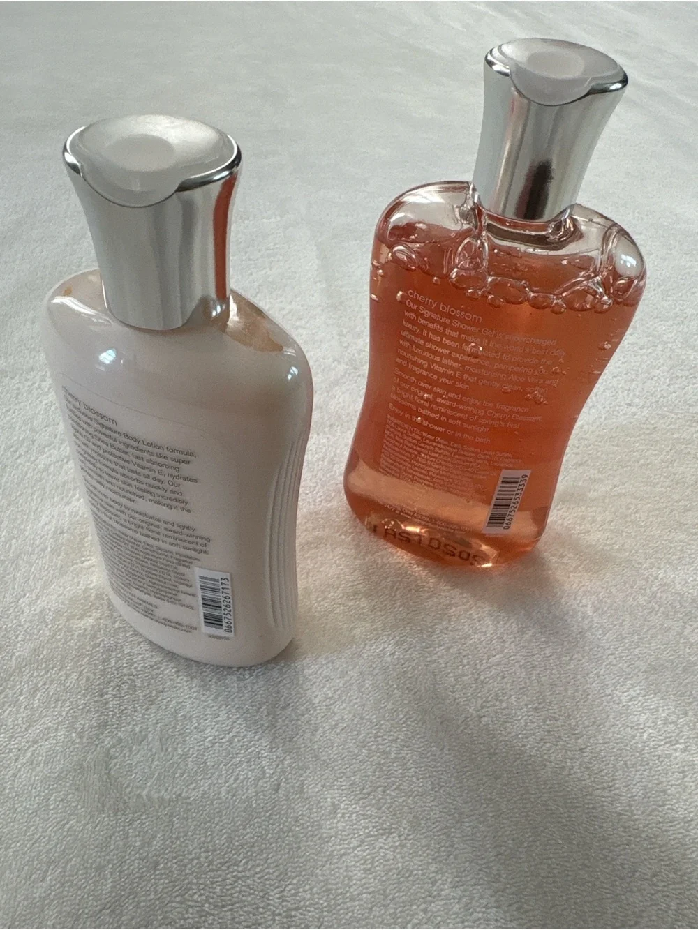 NWT Y2K Bath and Body Works Shampoo and Shower Gel Cherry Blossom Bundle